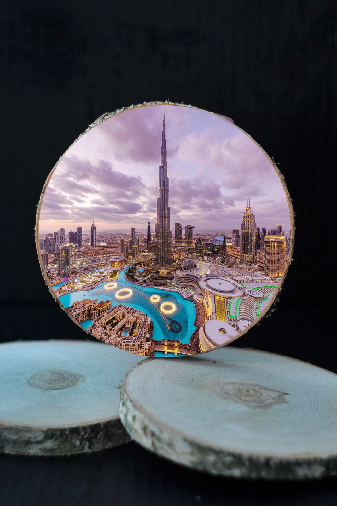 3D Koka ripiņa - DUBAJA
